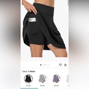 NWT Fulbelle Skort for Sports, Medium, Black